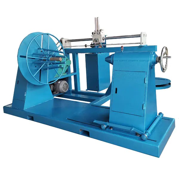 What is a wire rope rolling machine and how does it work?